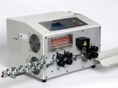 Mesin Pelucutan Wayar Komputer Automatik 25mm² WPM-MAX1-8