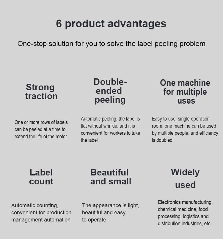 Mesin Pengelupasan Label Automatik Pintar, Mesin Pemotong Pelekat Untuk Kertas Hama Dipisahkan, Beli Label Automatik 