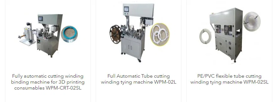 Mesin penggulungan dan pengikatan kabel automatik. Pantas, tepat, menjimatkan tenaga kerja. Meningkatkan kecekapan pengeluaran.