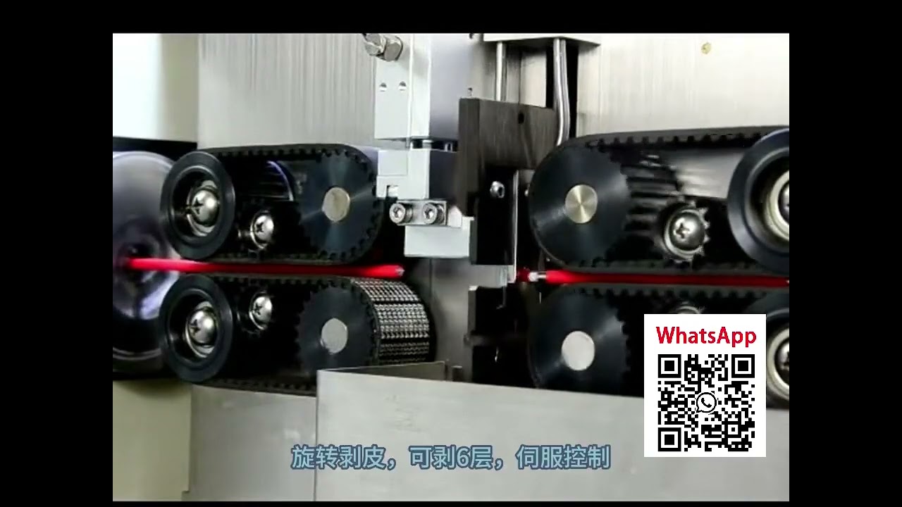 Mesin Penanggal Wayar Automatik untuk Pemprosesan Kabel