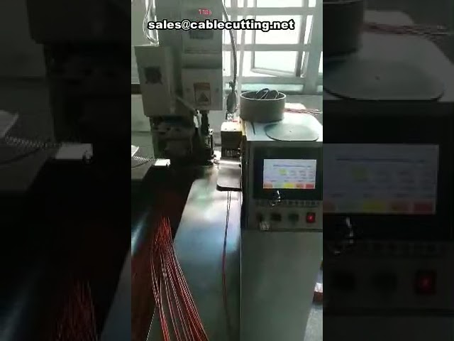 Mesin Pemotong & Pengelimpa Wayar Automatik: Potong, Tanggalkan & Kelim Dua Hujung Sekali