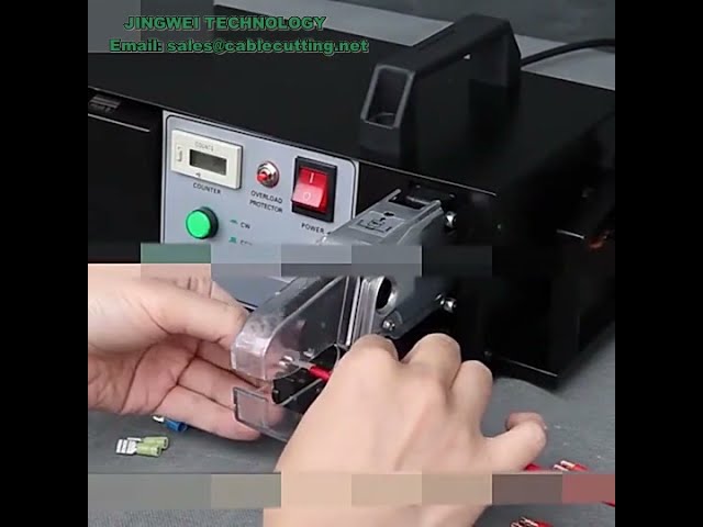 Mesin Pengelim & Penebat Wayar Automatik - Alat Crimping Elektrik Profesional