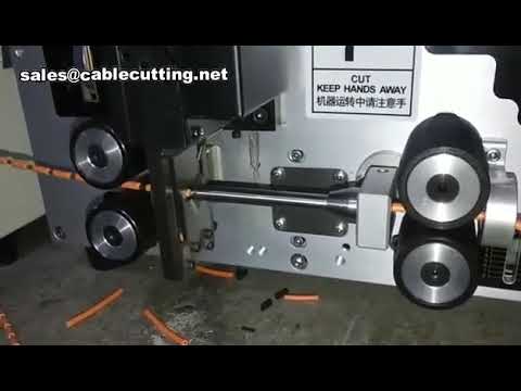 Mesin Pemotong & Pengupas Wayar Automatik – Potong Jalur Tingkap Tepat