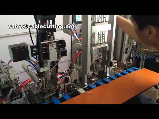 Mesin Pateri Kabel Earphone Berkecekapan Tinggi | Mesin Pateri Aux & Earphone Automatik