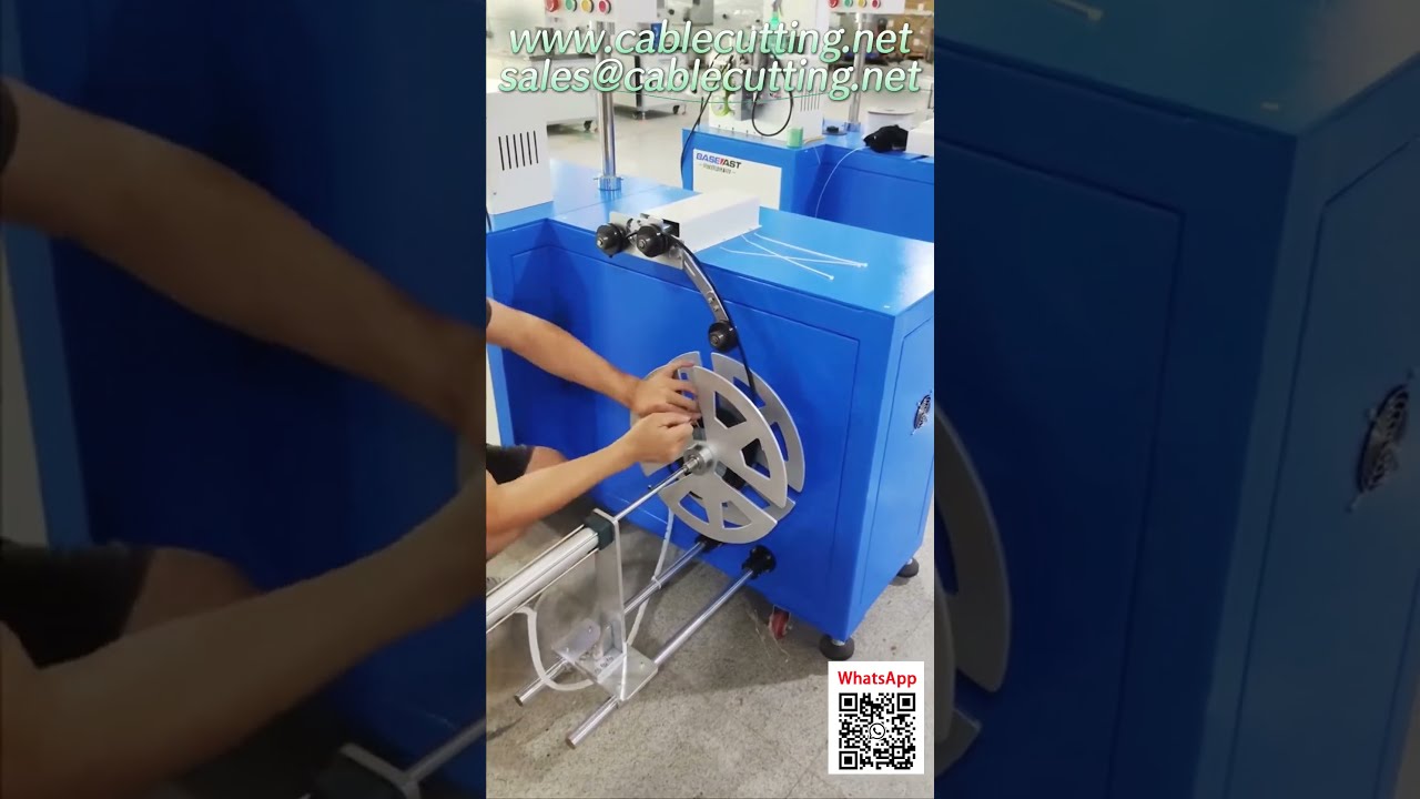 Mesin Penggulung Kabel Automatik Serbaguna untuk Kabel Rangkaian, Kuasa & Koaksial