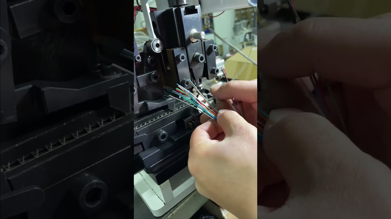 Mesin Terminal Jalur Berterusan Jenis Butang - Debugging Sempurna, Siap Dihantar! #kilang