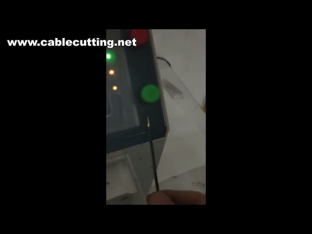 Mesin Penanggal Kabel Koaksial Automatik, Mesin Penanggal Wayar Koaksial Berkelajuan Tinggi