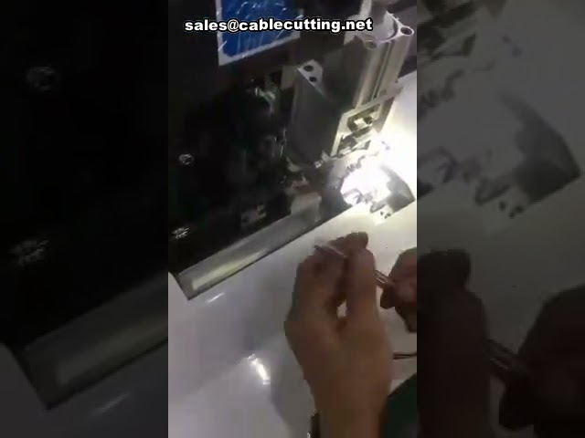 Mesin Stripping & Crimping Kabel Automatik – Pemprosesan Wayar Pantas & Tepat