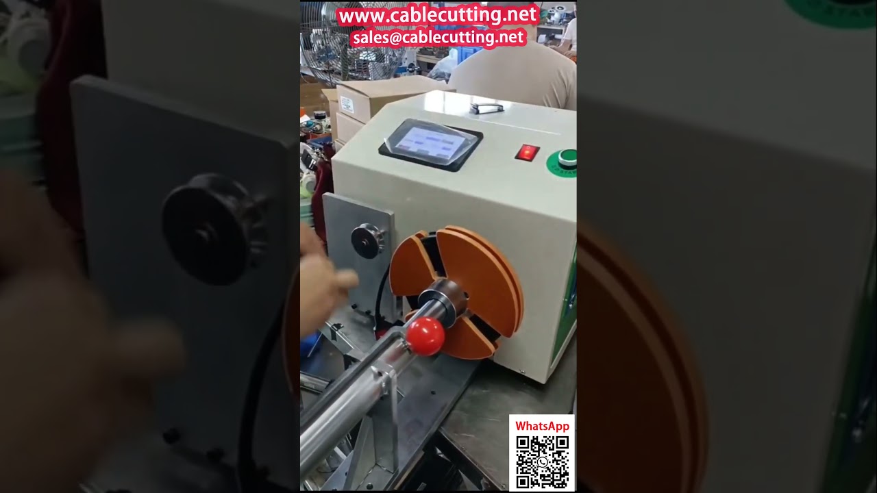 Mesin Pemprosesan Kabel HDMI Automatik - Penggulungan, Pengikatan, dan Pembungkusan Gulungan