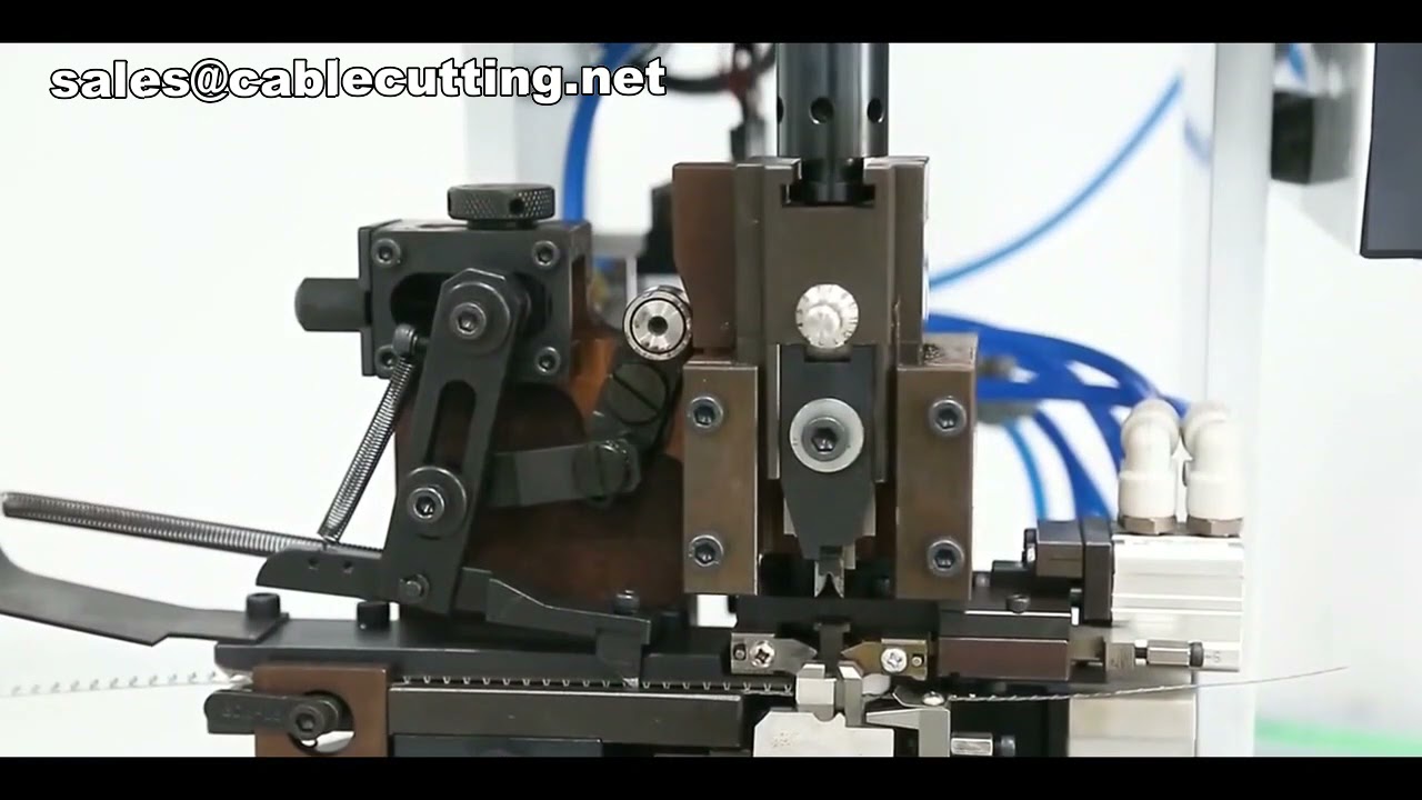 Mesin Stripping dan Crimping Wayar Automatik – Tingkatkan Produktiviti
