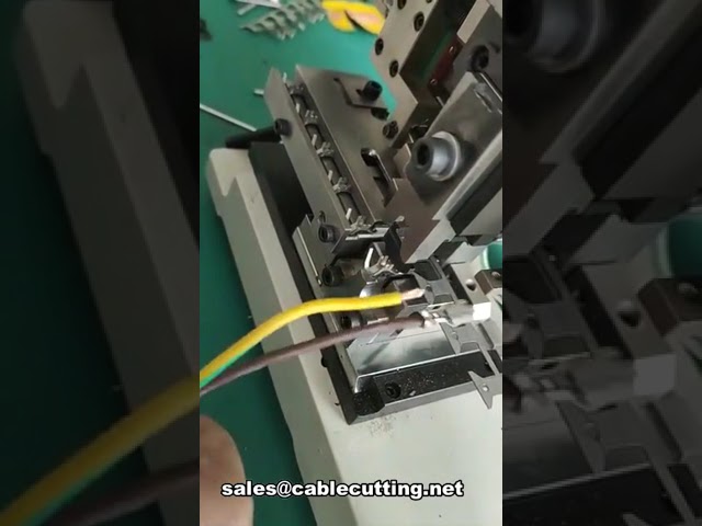 Aplikator Pneumatik Crimping TA-20F Eropah untuk Terminal Flag – Automasi Wayar Profesional