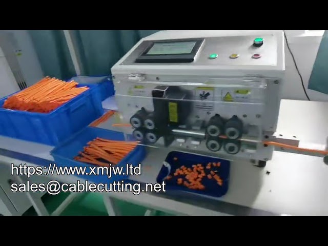 Mesin Pemotong & Pengupas Kabel Automatik 6-70mm² Dua Kepala
