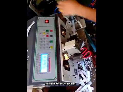 Mesin Pemotong Kabel Rata & Kupas Potong Wayar - Efisien untuk Perindustrian