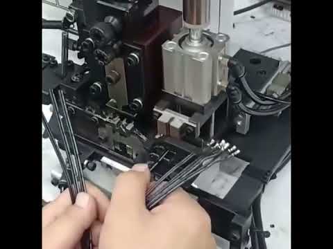 Mesin Crimping Terminal Automatik 2T4T | Peralatan Pembuatan Kabel Berkecekapan Tinggi