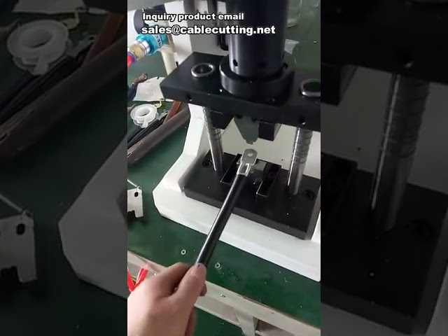 Mesin Crimping Pneumatik Automatik - Mesin Terminal Cooper & Tekan Terminal Berkualiti