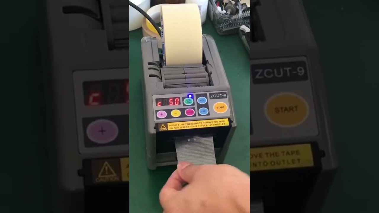 Mesin Pemotong Pita Pelekat Automatik Sepenuhnya - Fungsi & Kelebihan #kilang #mesin