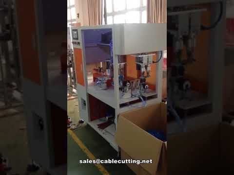 Mesin Pengukur, Pemotong, Penggulung dan Pengikat Kabel Automatik