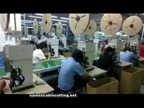 Mesin Kupas dan Crimp Wayar Semi Automatik - Tingkatkan Kecekapan Produksi