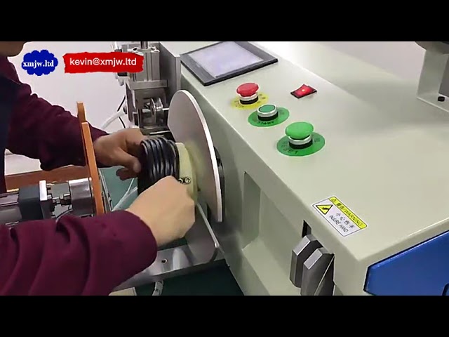 Mesin Penggulung Kabel Automatik dengan Sistem Kiraan Meter | Mesin Bobin Wayar Perindustrian