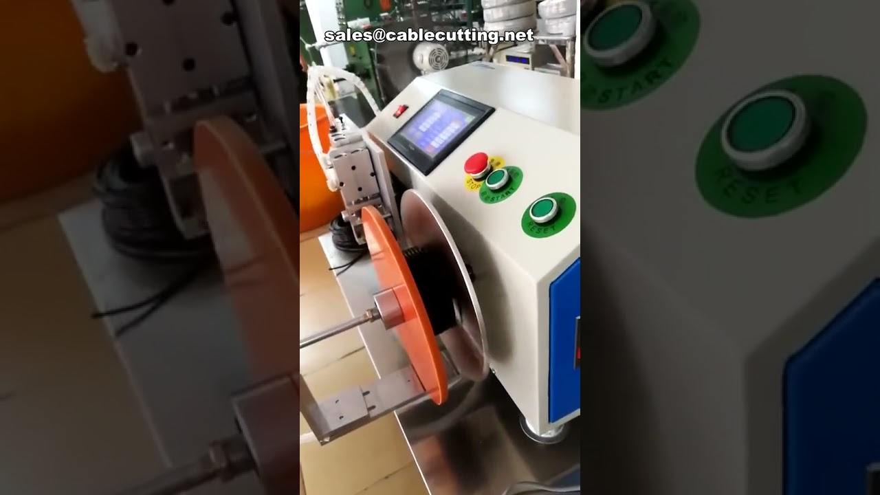 Mesin Pemotong & Penggulung Wayar Meter Meja - Penjajaran Tepat untuk Pemprosesan Wayar Automatik