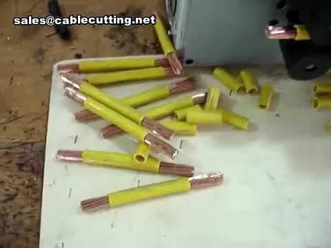 Mesin Kupas dan Potong Wayar 70mm² - Paparan Produk Profesional