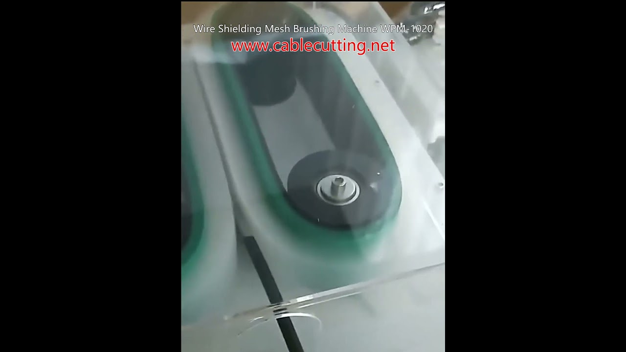 Mesin Brushing Jaring Perisai Wayar WPM-1020 – Automatik & Efisien