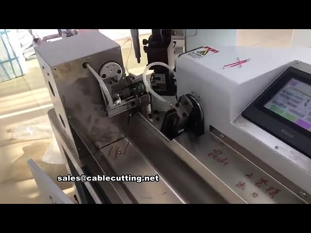 Mesin Automatik Sepenuhnya: Penanggal, Pemulas, Pencantum, dan Pemateri Wayar