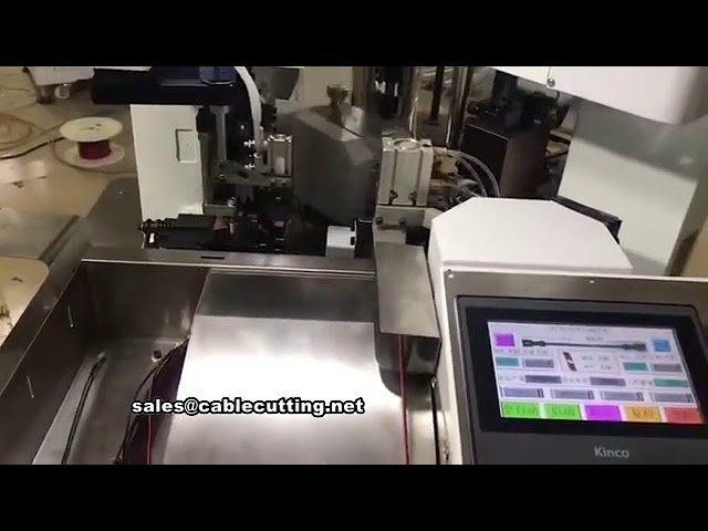 Mesin Crimping Terminal Automatik Penuh Dua Kepala - Tingkatkan Produktiviti