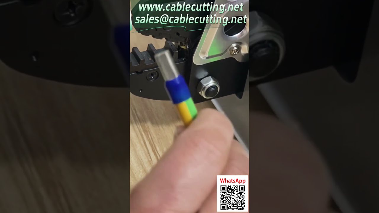 Mesin Crimping Elektrik 25mm² - Pengelimpaian Terminal Tiub Automatik