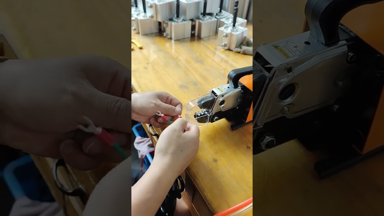 Mesin Crimping Pneumatik Automatik dengan Pelbagai Die | Efisien untuk Kilang #mesin #kilang