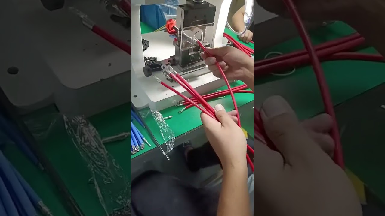 Video Sebenar Mesin Terminal Hidraulik Mengelim Gegelung Tembaga - Lawatan ke Pelanggan