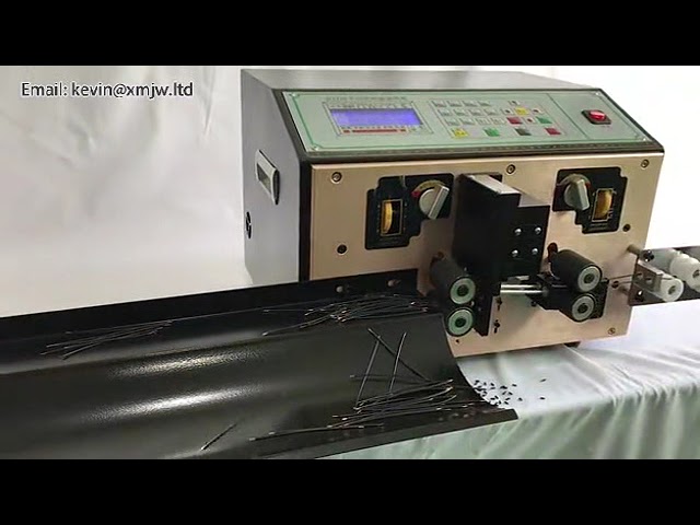 Mesin Pemotong & Pengupas Automatik Sepenuhnya (Half Strip) – Paparan Inggeris, Operasi Mudah