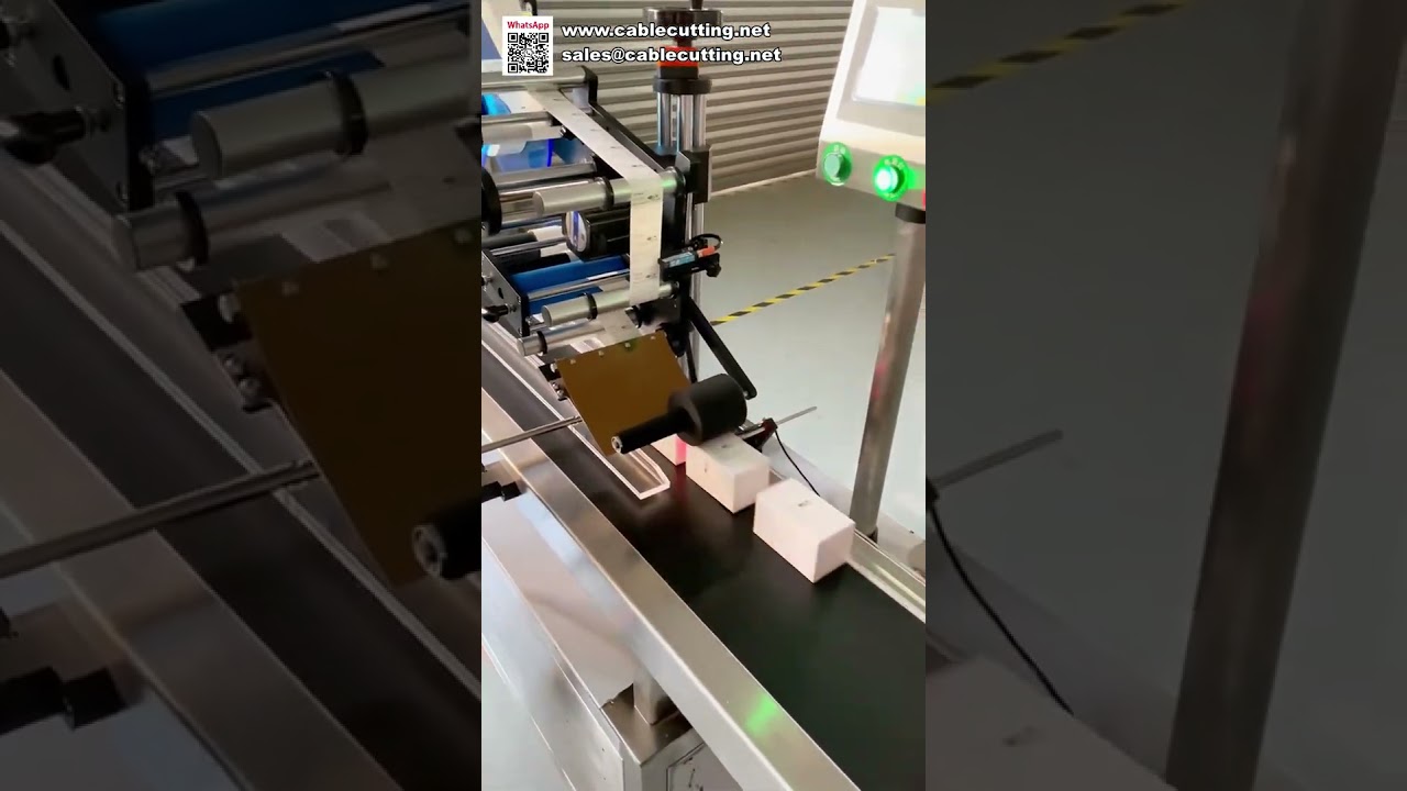 Mesin Pelabel Permukaan Rata Automatik Sejagat - Aplikator Pelekat Serbaguna untuk Sebarang Produk