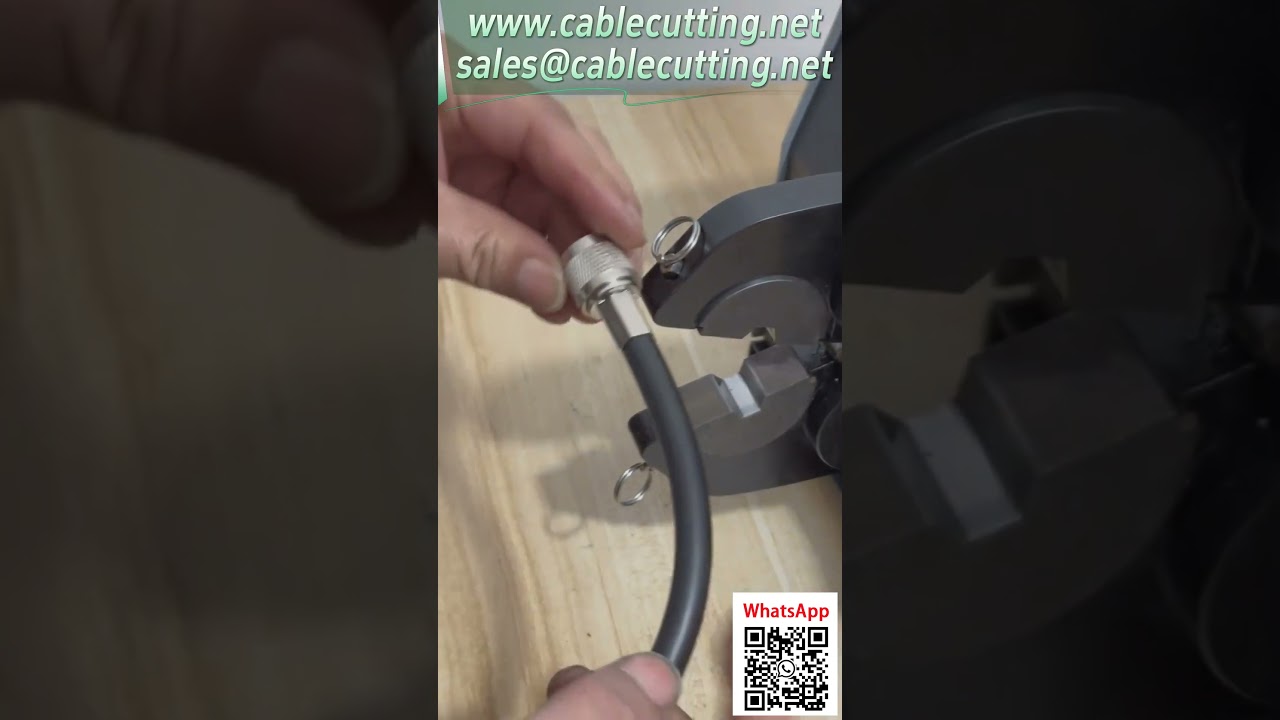 Alat Crimp Pneumatik 500A | Die Heksagon Standard untuk Terminal Kabel Sepaksi