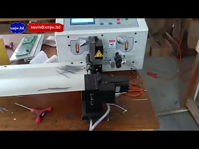 Mesin Automatik Elektrik Kupas, Potong & Pintal Wayar Tembaga