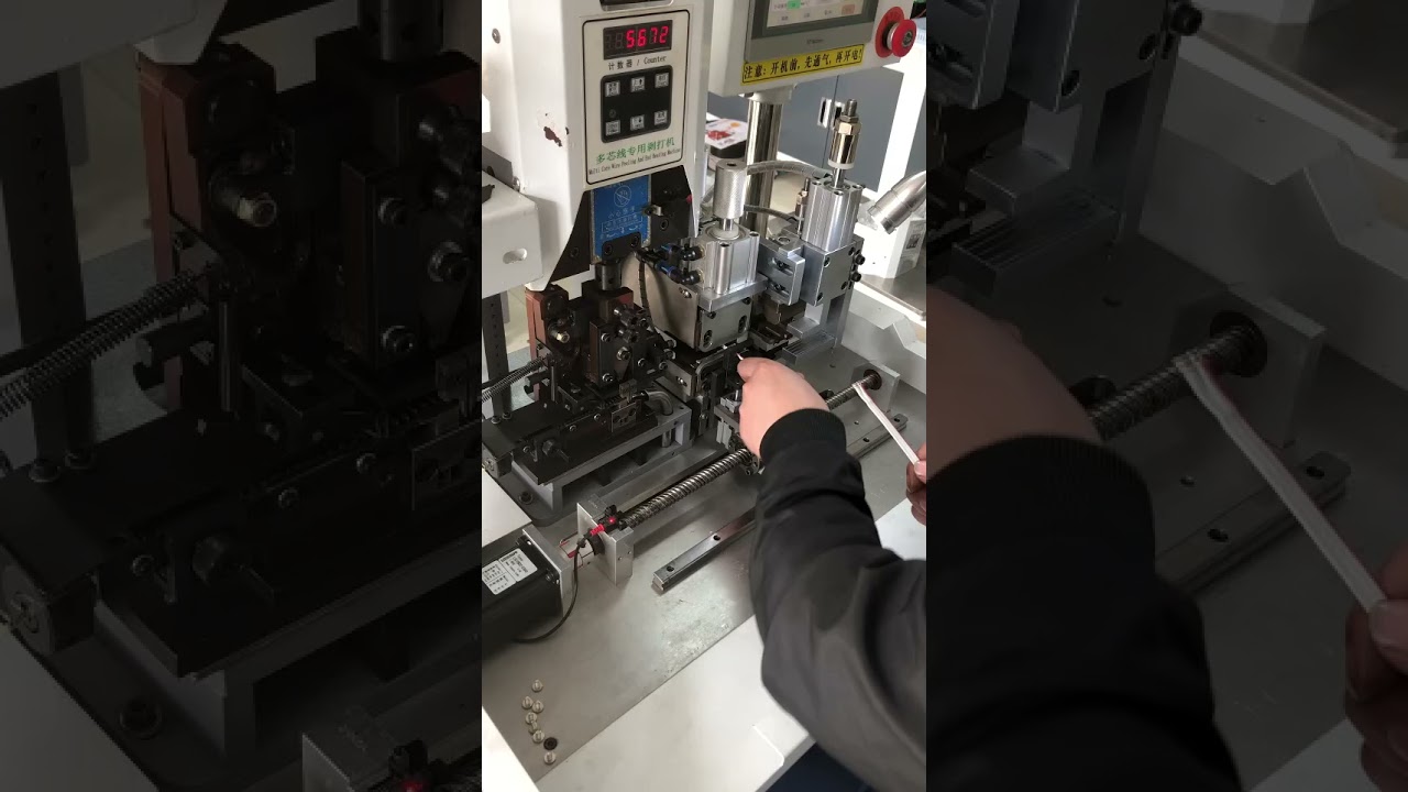 Aplikator Crimping Terminal Mekanikal OEM | Strok 30mm, Tinggi Tutup 119.7mm untuk Automasi Kilang