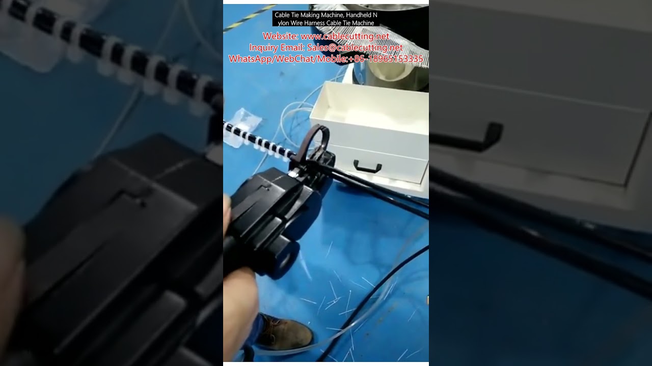 Mesin Pengikat Kabel Genggam - Alat Pantas untuk Abah-abah Wayar Nilon