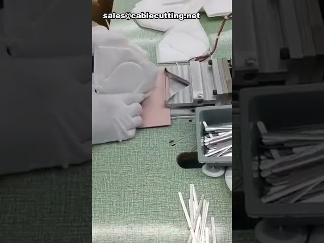 Mesin Kimpalan Jambatan Hidung Topeng N95 Automatik & Klip Hidung – Efisien & Tepat
