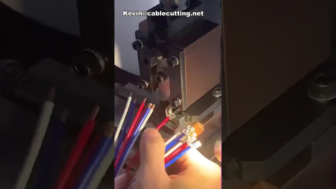 Mesin Crimping Terminal Gelang Wayar Elektrik Super Senyap – Automatik & Tepat
