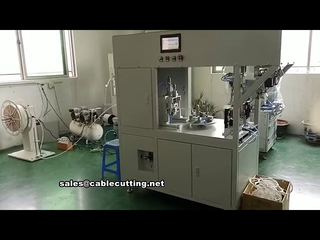 Mesin Automatik Potong, Gulung & Ikat Kabel dengan Twist Tie | Penjimatan Masa & Kos