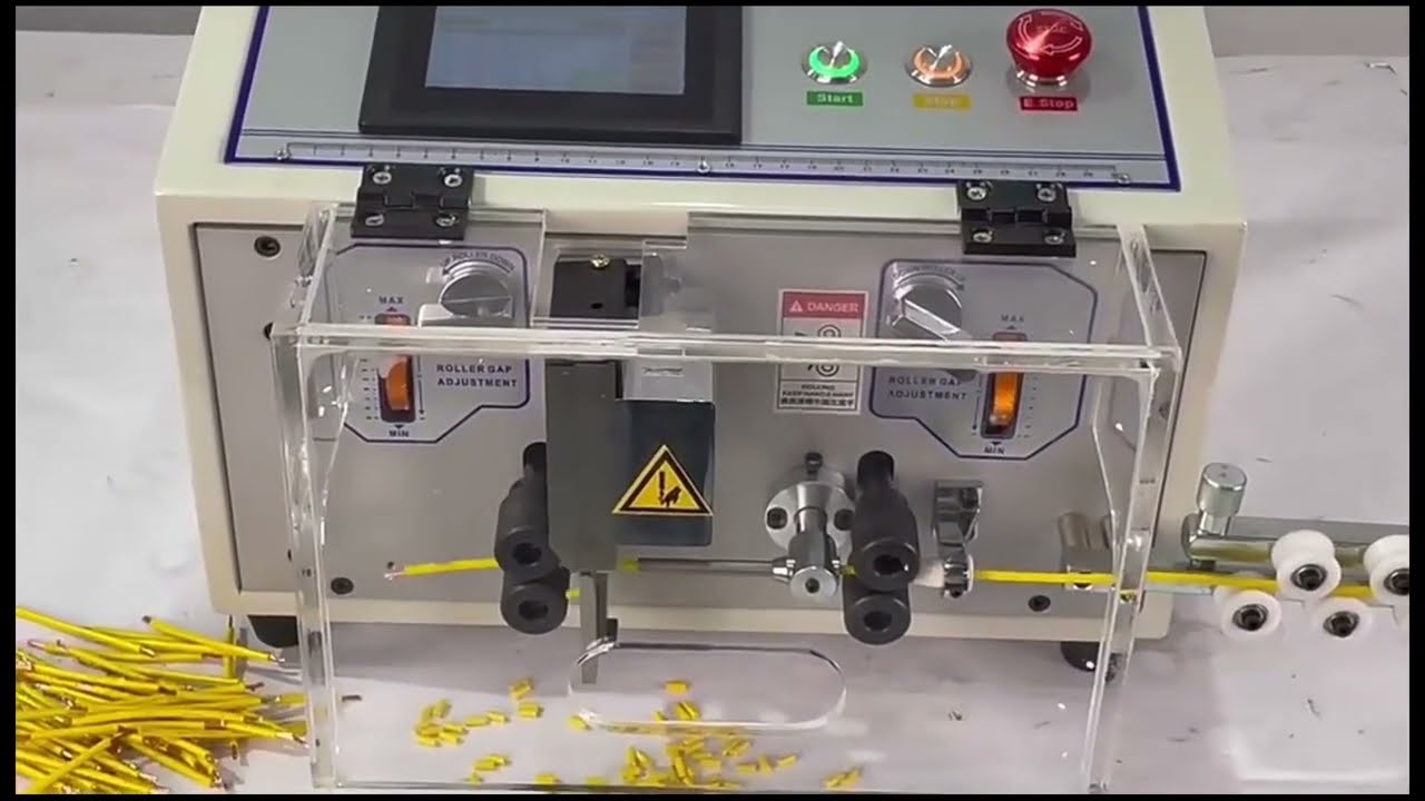 Mesin Potong Kabel Automatik Kecil | Pemotong Wayar Tepat & Cekap