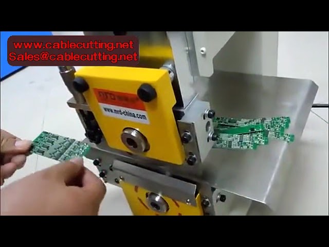 Mesin Pemisah PCB 1.2m - Pemotong Jalur Lampu LED, Fiber & Profil Aluminium Tepat