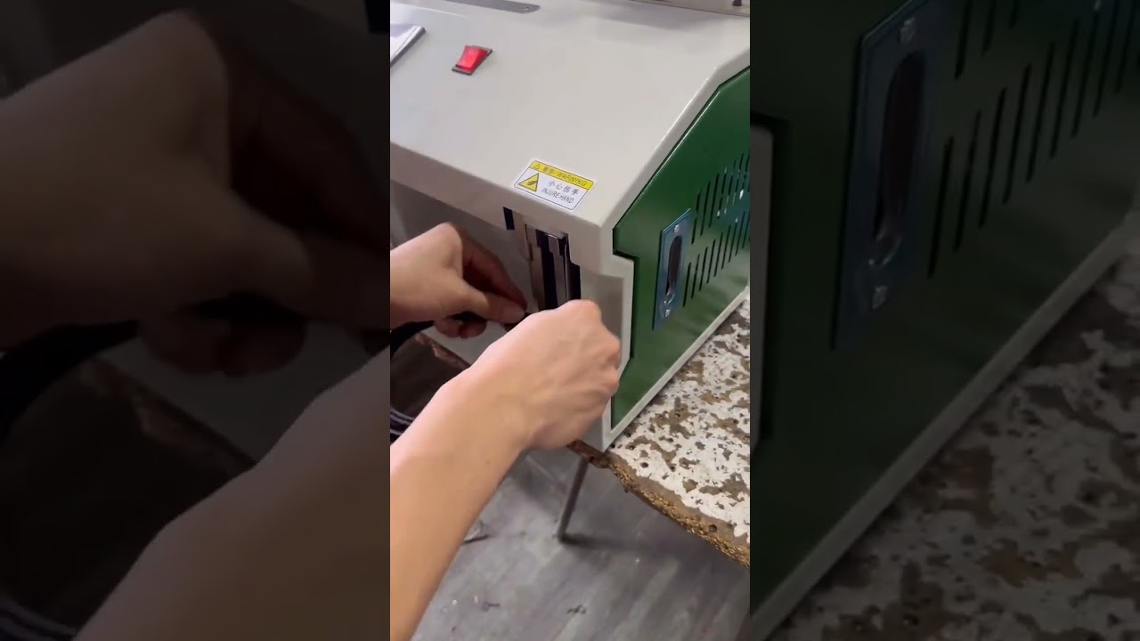 Mesin Penggulung dan Pengikat Wayar Satu Dalam Satu untuk Automasi Kilang #kilang #mesin