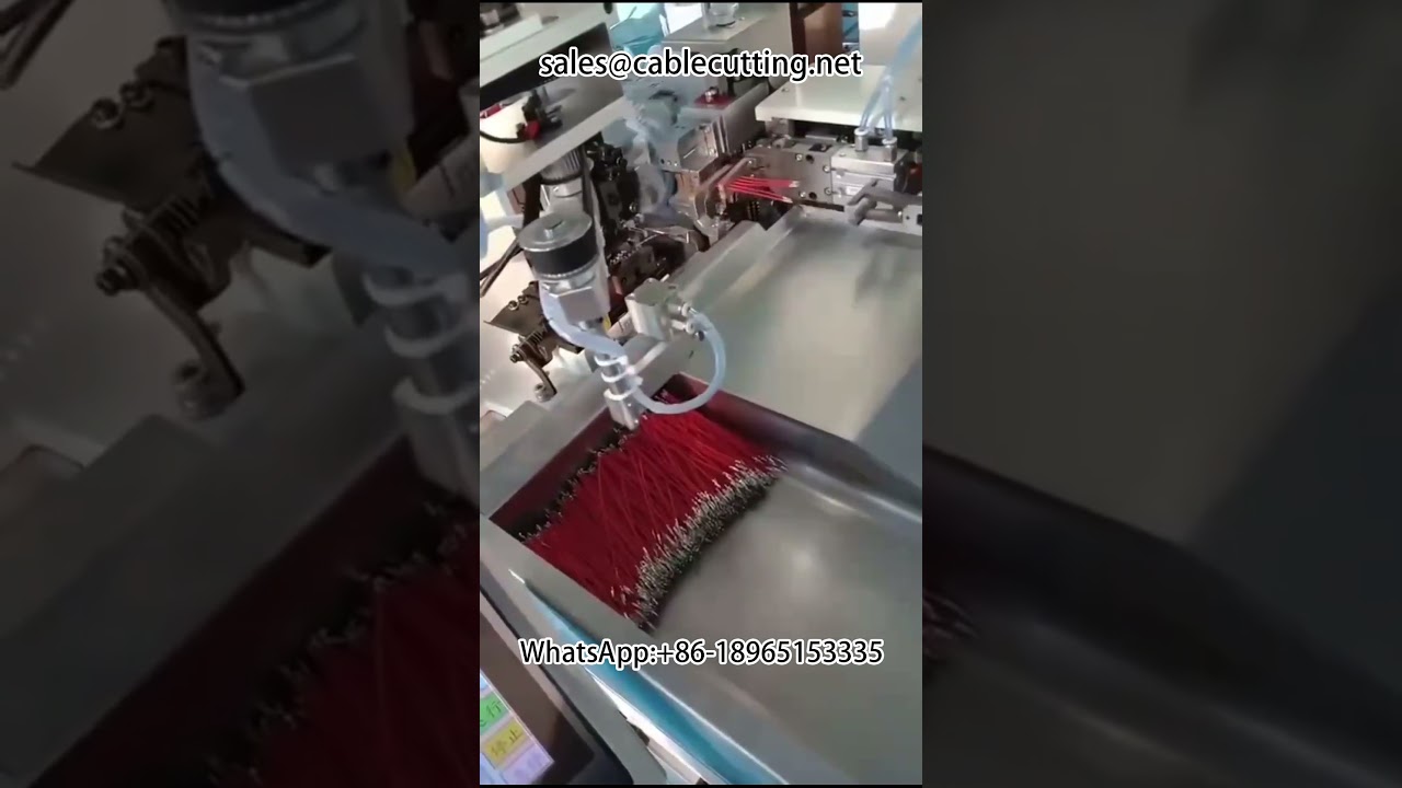 Mesin Penamatan Dua Kepala Lima Wayar - Penyarung Wayar & Peralatan Harness Automatik