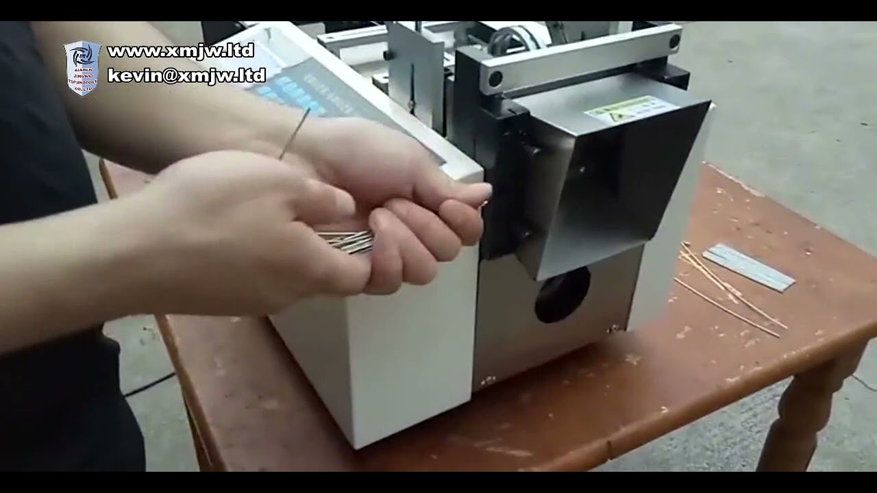 Mesin Pemotong Wayar Logam & Tali Keluli Pintar Automatik dengan Paparan LCD Ketepatan Tinggi