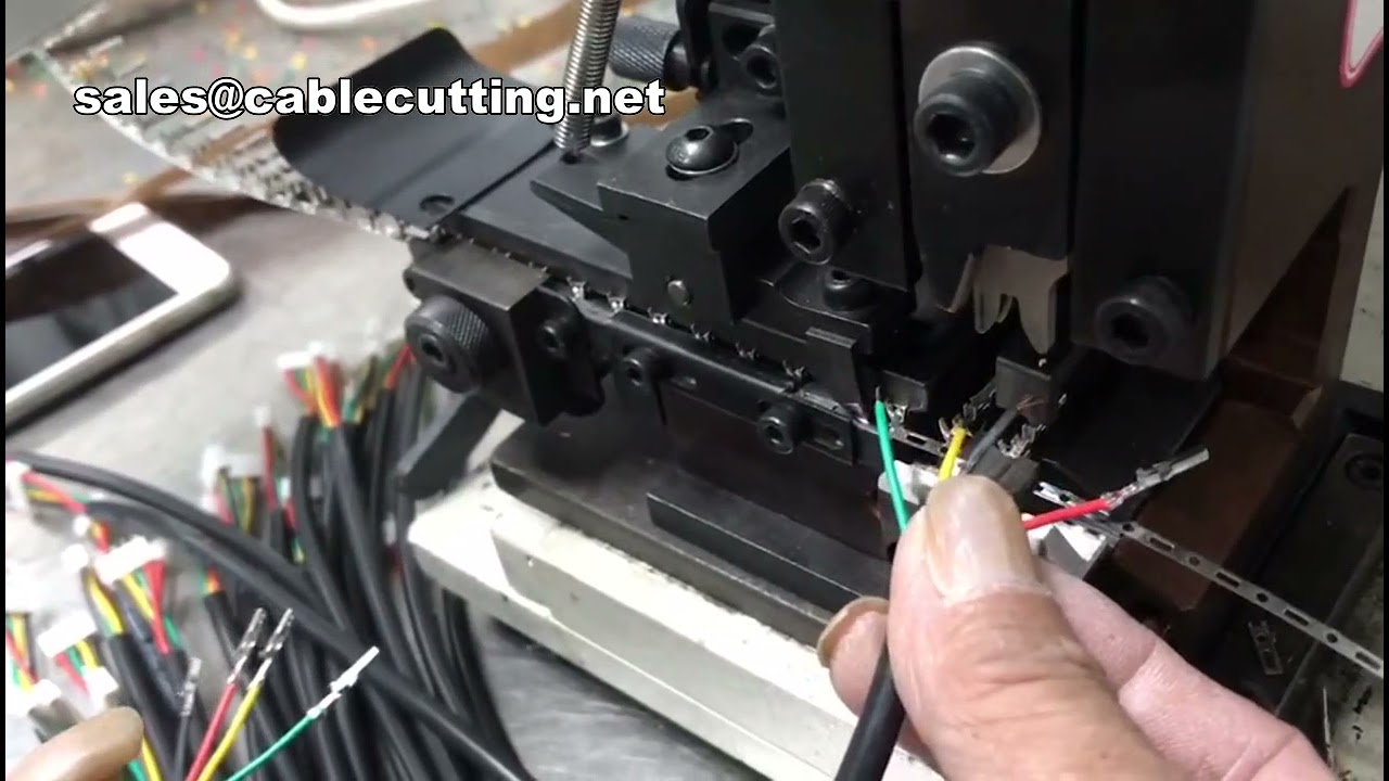 Pengaplikasi Acuan Crimping Terminal Suapan Mendatar - Serasi dengan Semua Jenis Mesin Terminal