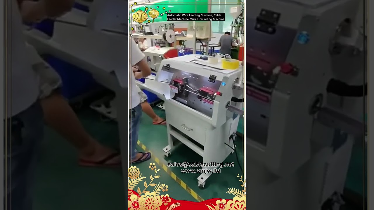 Mesin Suapan Wayar Automatik, Mesin Feeder Kabel, Mesin Penggulung Wayar