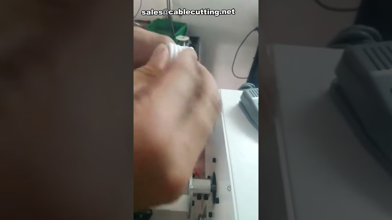 Mesin Penggulung Kabel USB | Mesin Pengikat dan Pembalut Kabel Automatik