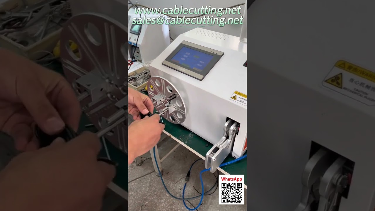 Mesin Pengikat Kabel Separa Automatik | Mesin Pemasangan Wayar untuk Produktiviti Maksima