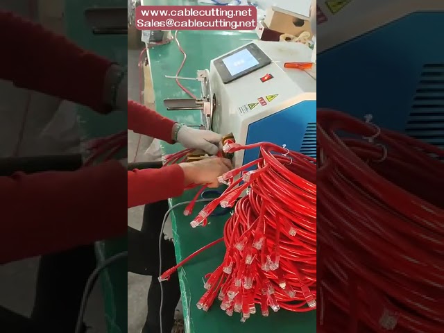Mesin Lilit dan Ikat Kabel Skrin Sentuh - Bentuk Bulat & Angka 8